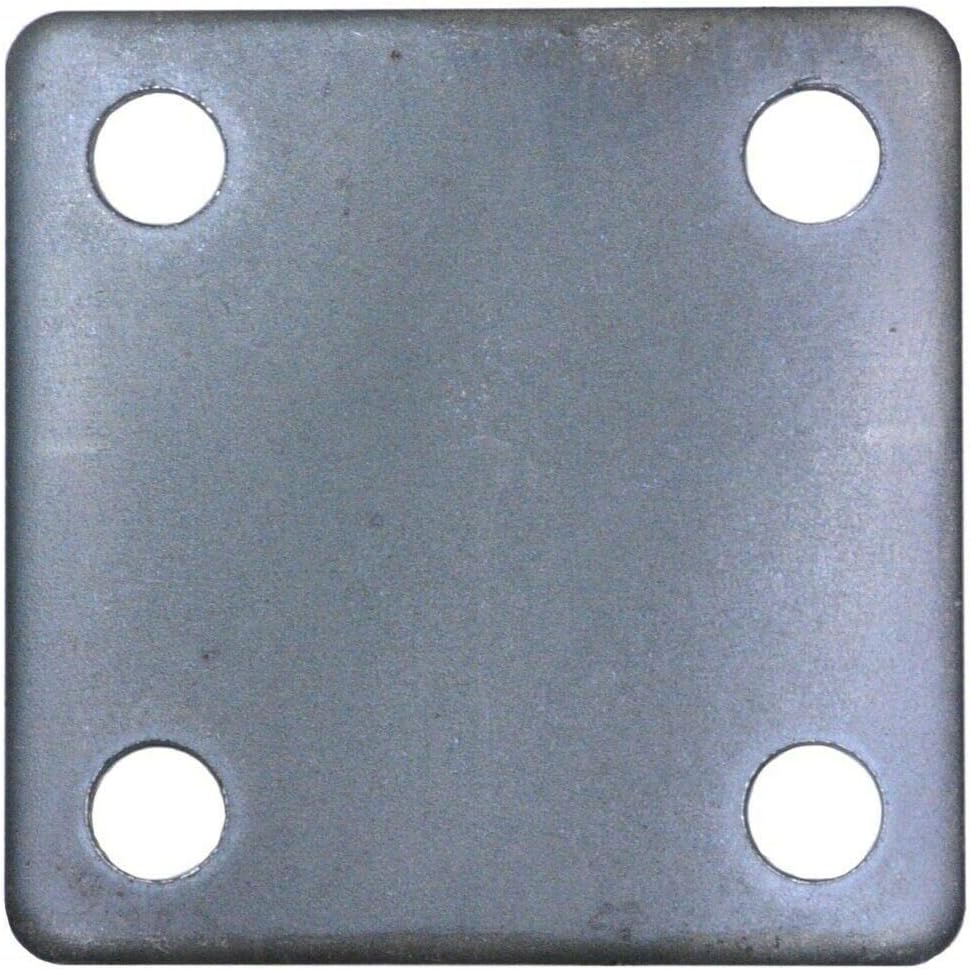 RTR_SJHTRA 4 Pieces of Steel Metal Base Plate 3" x 3" x 3/