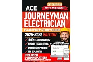 Ace Journeyman Electrician Exam Prep Study Guide: Easily Get Certified with the Exclusive AMP Method Proven Techniques, Step-by-Step Explanation, Quiz & Flashcards to Fast-Track Your Electrical