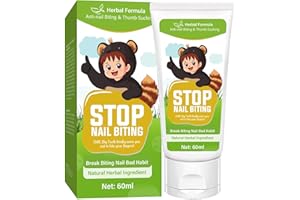 HEMIR Nail Biting Treatment for Kids, Nail Biting Prevention for Kids & Adults, 100% Natural Plants, Bitter Taste Thumb Sucking Deterrent