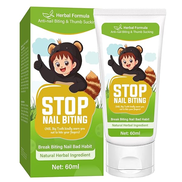NAIL BITING TREATMENT FOR KIDS, NAIL BITING PREVENTION FOR KIDS & ADULTS, 100% NATURAL PLANTS