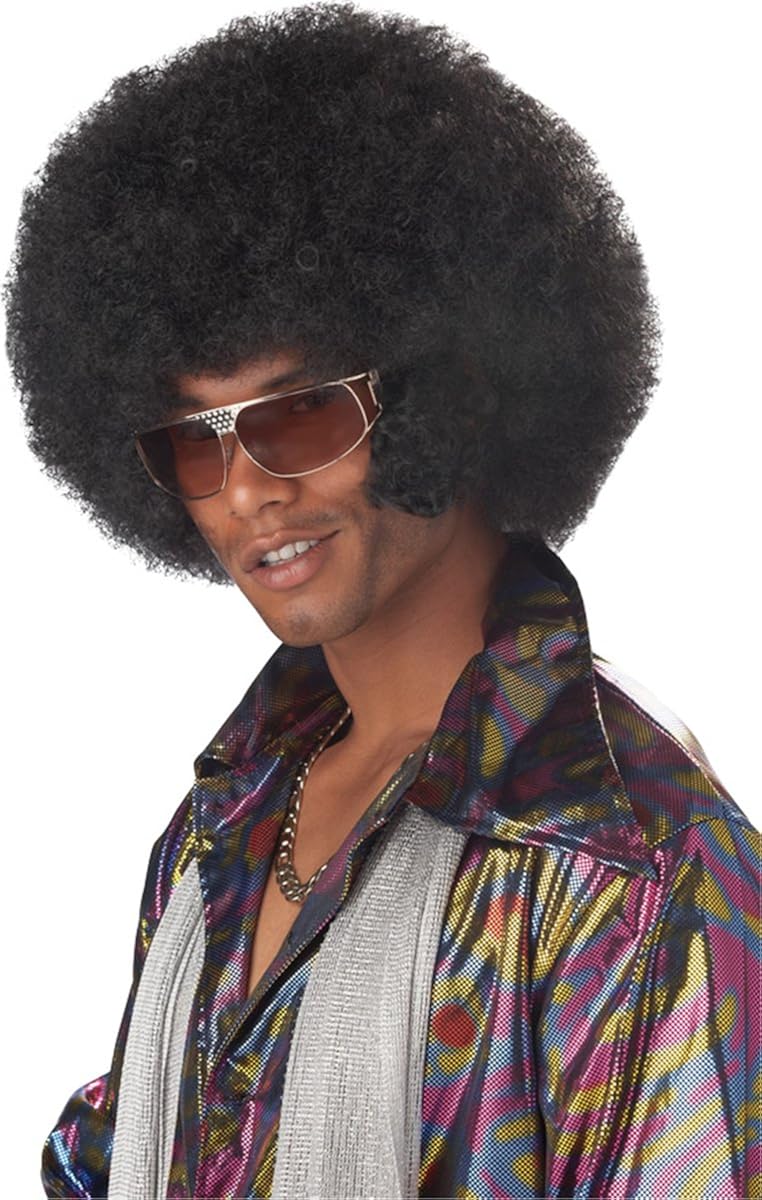 Amazon Co Jp モリスコスチュームccbkアフロチョップブラック 服 ファッション小物