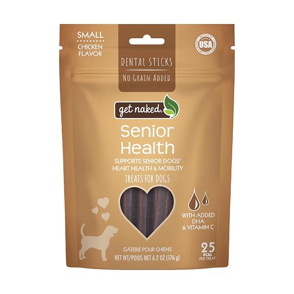 GET NAKED DENTAL STICKS GRAIN-FREE CHICKEN FLAVOR DOG...