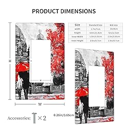 Paris Berlin Street Light Switch Cover Decorative 1