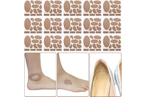 LENPESTIA 165 Pieces Moleskin for Blisters Feet Blister Prevention Padding Moleskin Adhesive Pads Adhesive Moleskin Padding Moleskin Pads for Shoes Blister Prevention and Reduce Friction