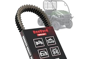 DanVard Drive Belt Compatible with Kawasaki KAF400 Mule 600 610 SX 4x4 SE KAF400 2005-2019 Replacement 59011-0011 590110011
