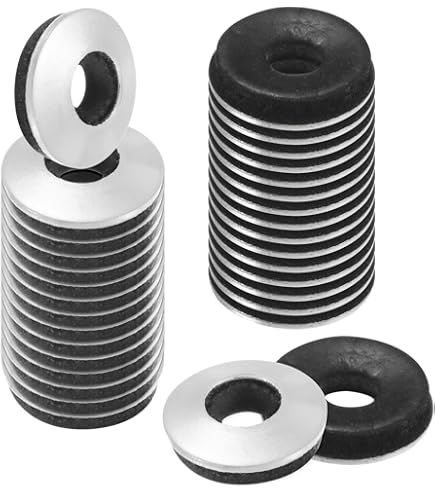 Edelstahl Neopren Gummi EPDM Waschmaschine Für Dachschrauben #8