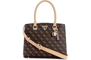 GUESS Women's Noelle Girlfriend Satchel, Top Handle, One Size