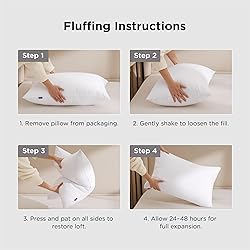 Bedsure Pillows Queen Size Set of 2 - Soft Bed