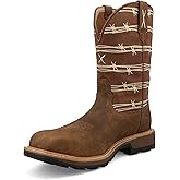 Twisted X Mens 11" Pull On Nano Composite Toe UltraLite X Waterproof Western Work Boot