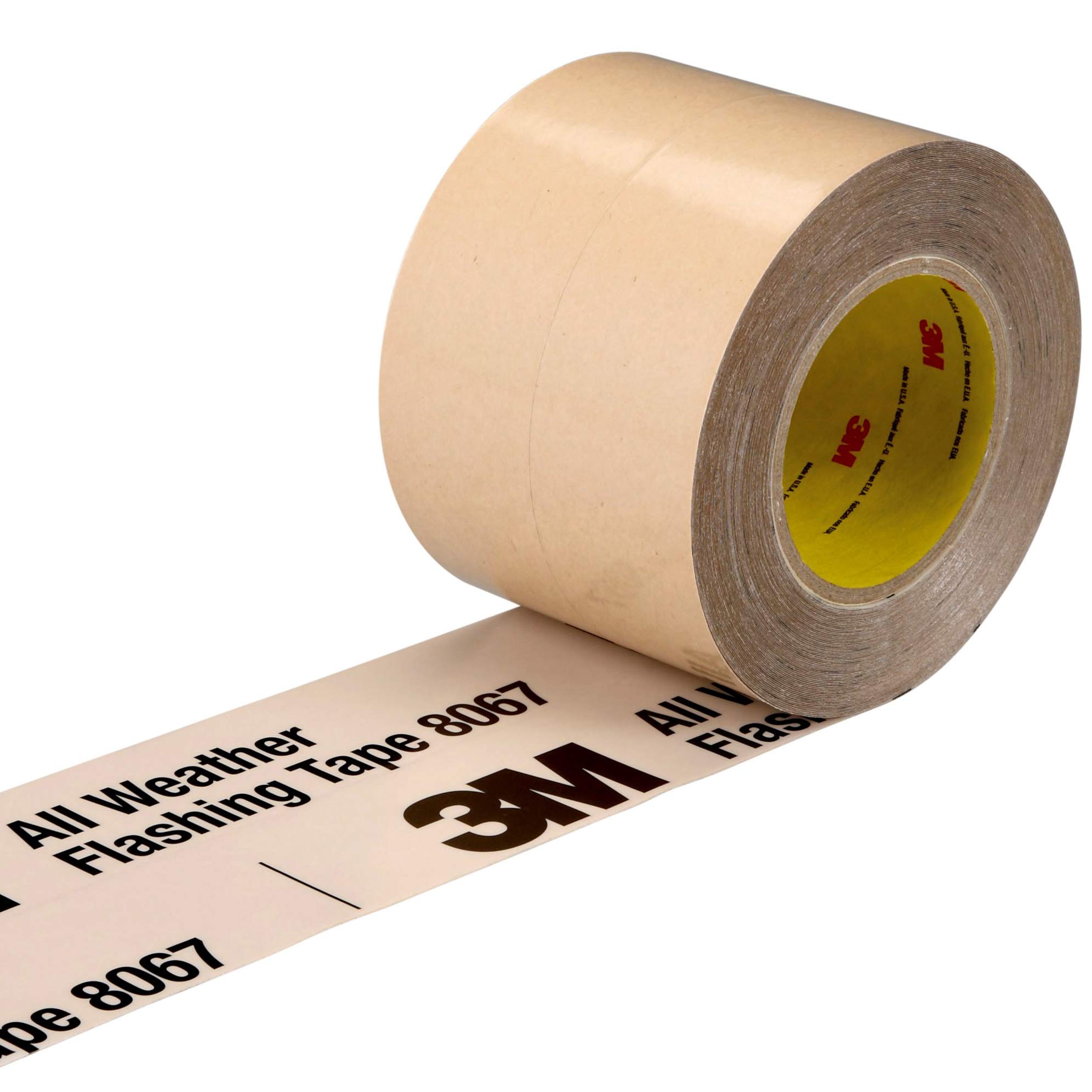 3M All Weather Flashing Tape 8067 Tan, 3 in x 75 ft Slit Liner (1 roll)