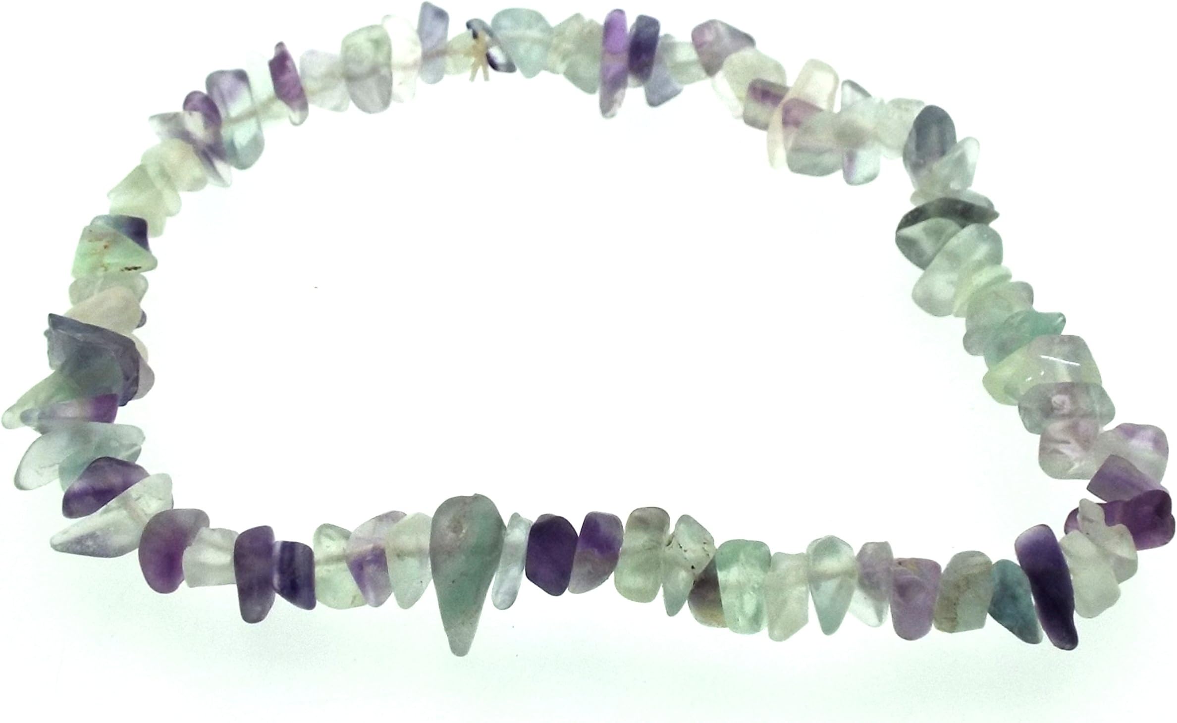 Angelleesa Designs Ltd Fluorite Gemstone Chip Bracelet