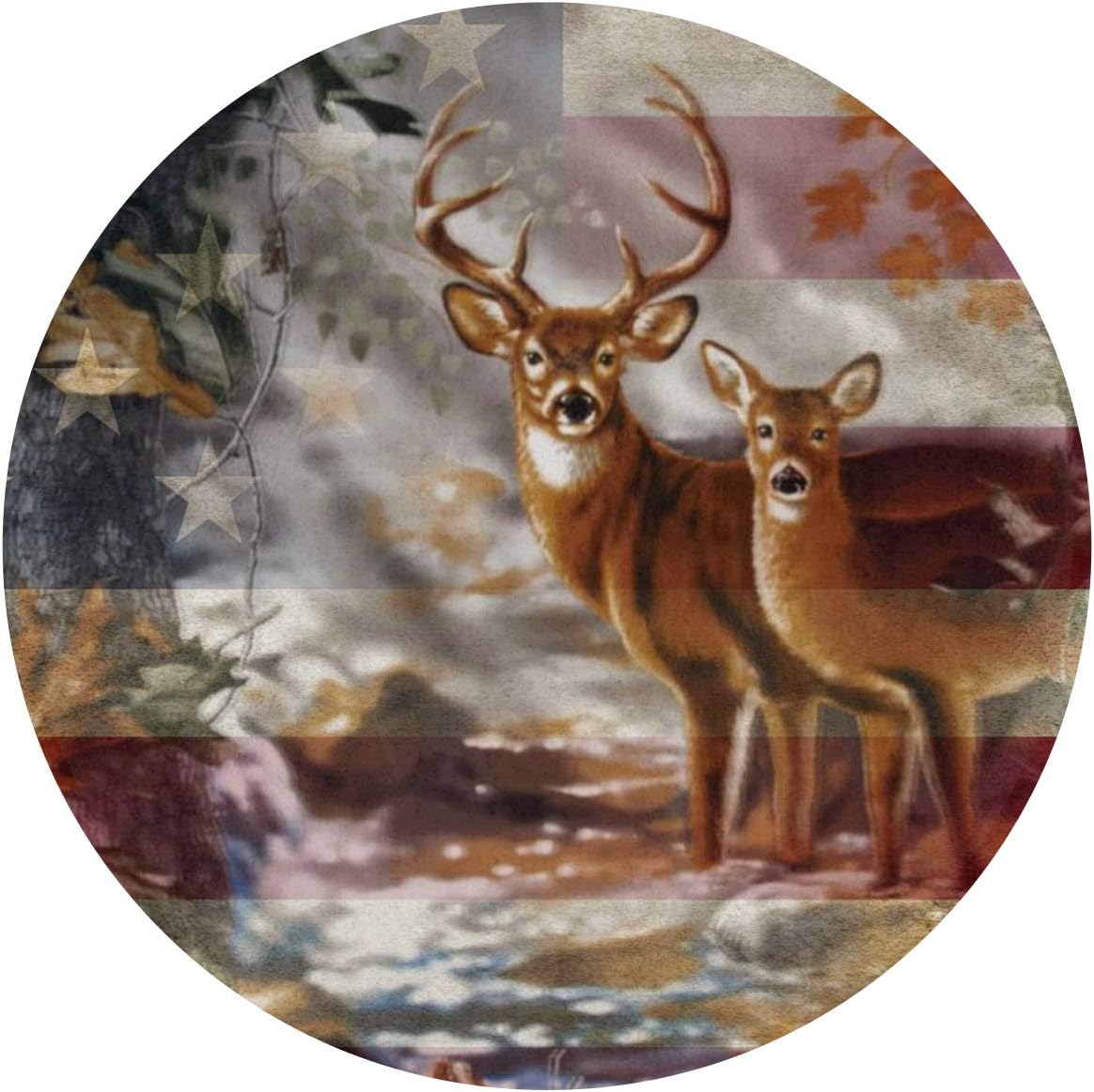 kids deer rug