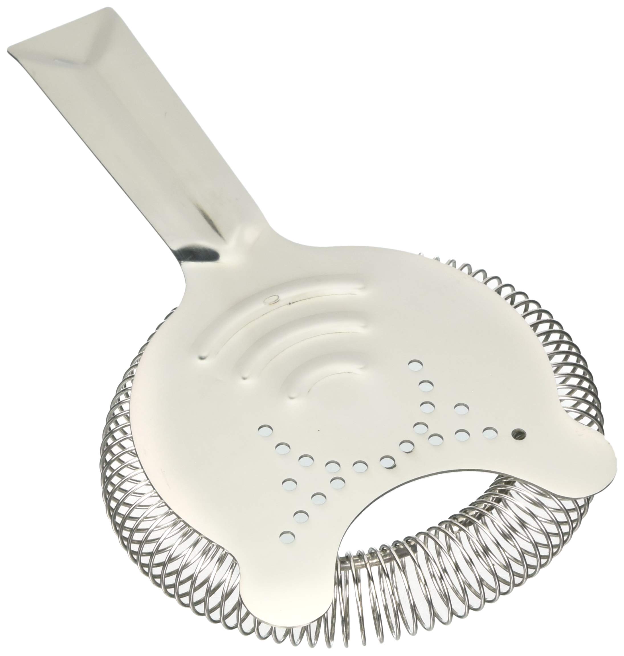 Paderno World Cuisine Stainless Steel Cocktail Strainer, Gray