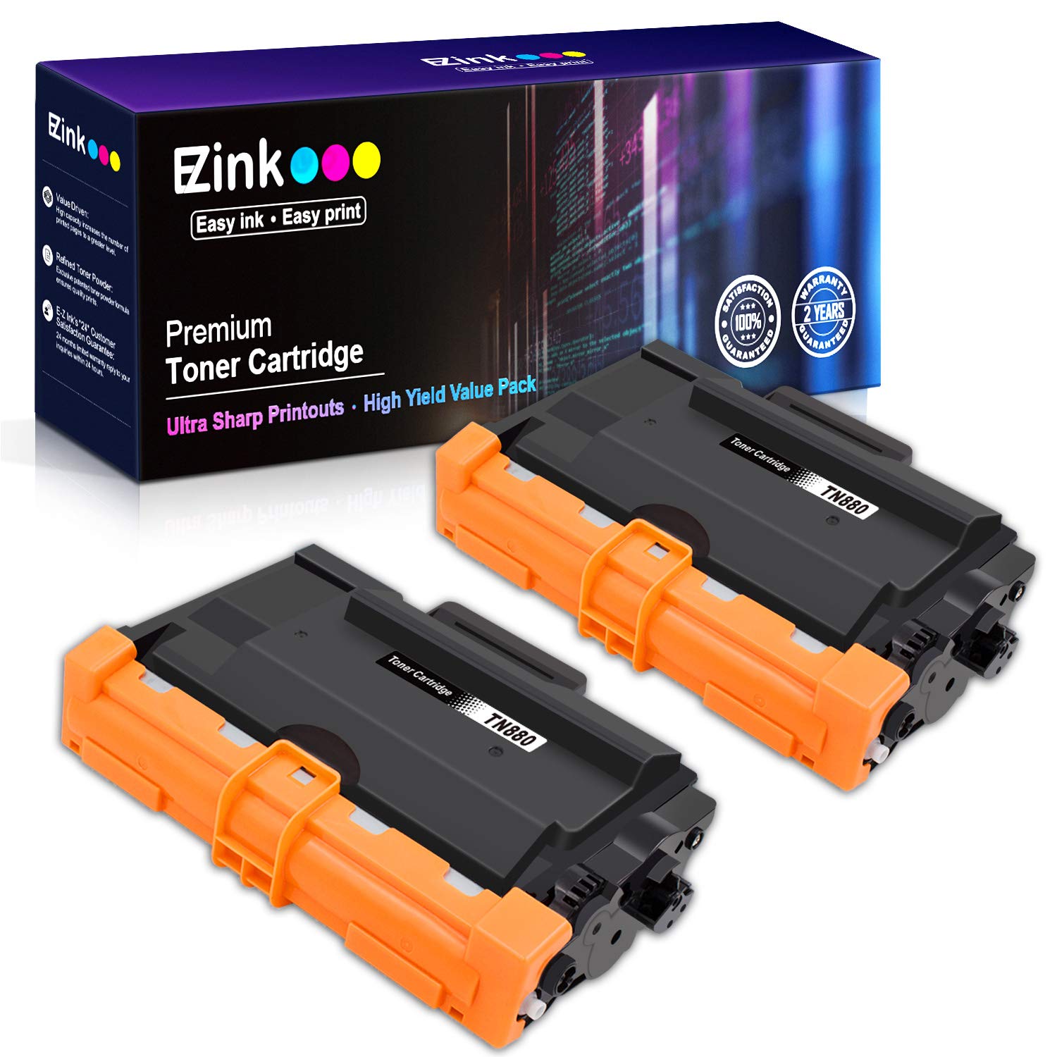 EZ Ink (TM) Compatible Toner Cartridge Replacement for Brother TN880