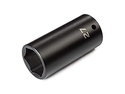 TEKTON 1/2 Inch Drive x 27 mm Deep 6-Point Impact