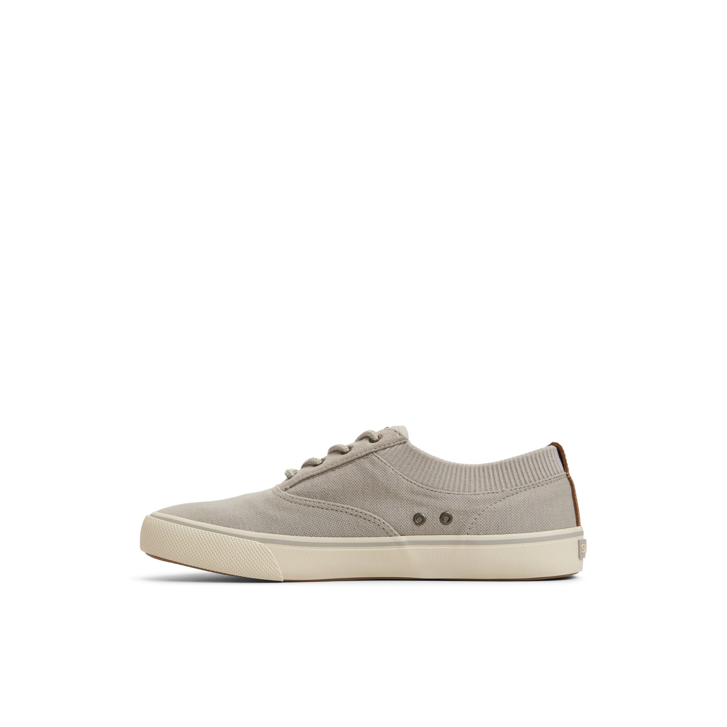 Sperry Men's Striper Knit Sneaker, Grey, 7.5