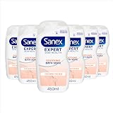 Sanex Expert Skin Health Moisturising Bath Soak 450ml Hydrating Technology