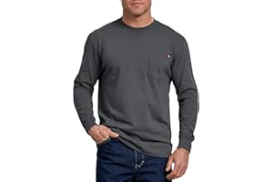 Dickies Big and Tall Men's Long Sleeve Heavyweight Crew Neck