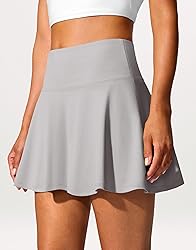 SANTINY 14" Tennis Skirt Golf Skorts with Pockets