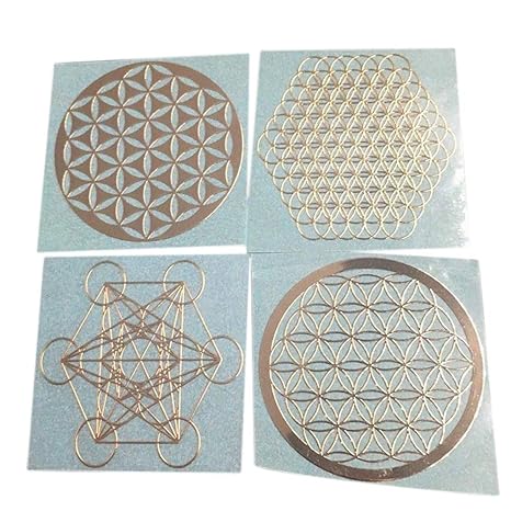 Sticker 4 Pcs Set Thin Charming Sth Beautiful Exquisite For Phone