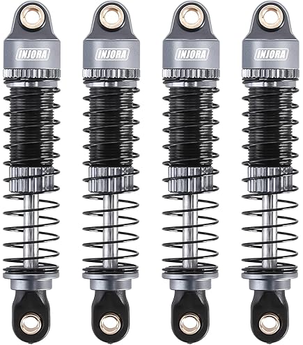 Amazon.com: INJORA 53mm 6g Each Shocks- Absorber Oil Threaded