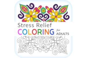 Stress Relief Adult Color Book