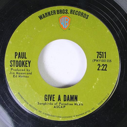 Paul Stookey Paul Stookey 45 RPM Give a Damn / Wedding