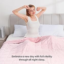 Wemore Minky Dot Weighted Blanket for Adults Twin