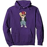 Punk Rocker Rapper Popster Punker Teddy Bear Rap Hip Hop Pullover Hoodie