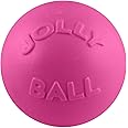 Jolly Pets Bounce-n-Play Dog Toy Ball, 6 Inches, Pink, 6 Inches/Medium (2506 PK)