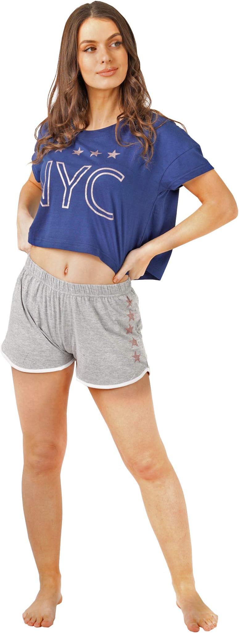 Nikaro Ladies Soft Cotton Jogging Style Pyjama Set