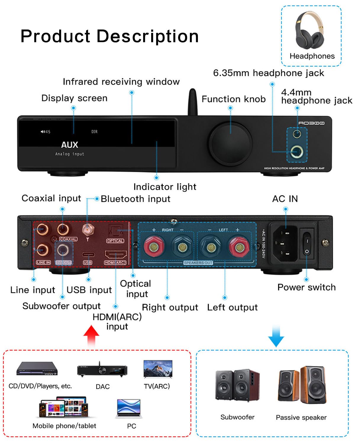 Astina Prolunga Antenna Fibra Di Carbonio 25mm - Per GPS GNSS, Lunghezze 10-60cm, Portata 6kg - Foto 6