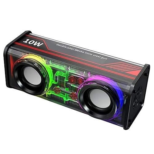 JoyGeek Bluetooth Wireless Speaker Colorful Musical Rhythm