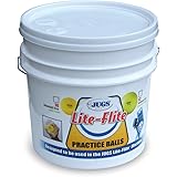 Jugs Lite-Flite Softballs with Bucket