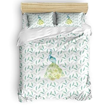 Amazon Com Fandim Fly Bedding Set Queen Size Elegant Watercolor