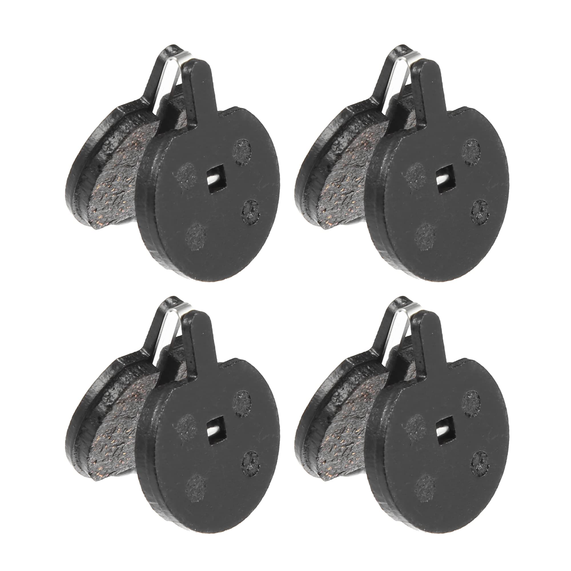 X AUTOHAUX 4 Pair Semi Metal Disc Bike Brake Pads W/Spring Leaf for Duoder 01