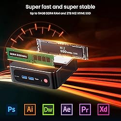 Beelink SER5 MAX Mini PC,Ryzen 7 5800H
