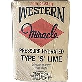Mutual Industries Western Type S Hydrated Lime, 40 Lb Bag, Masonry Lime