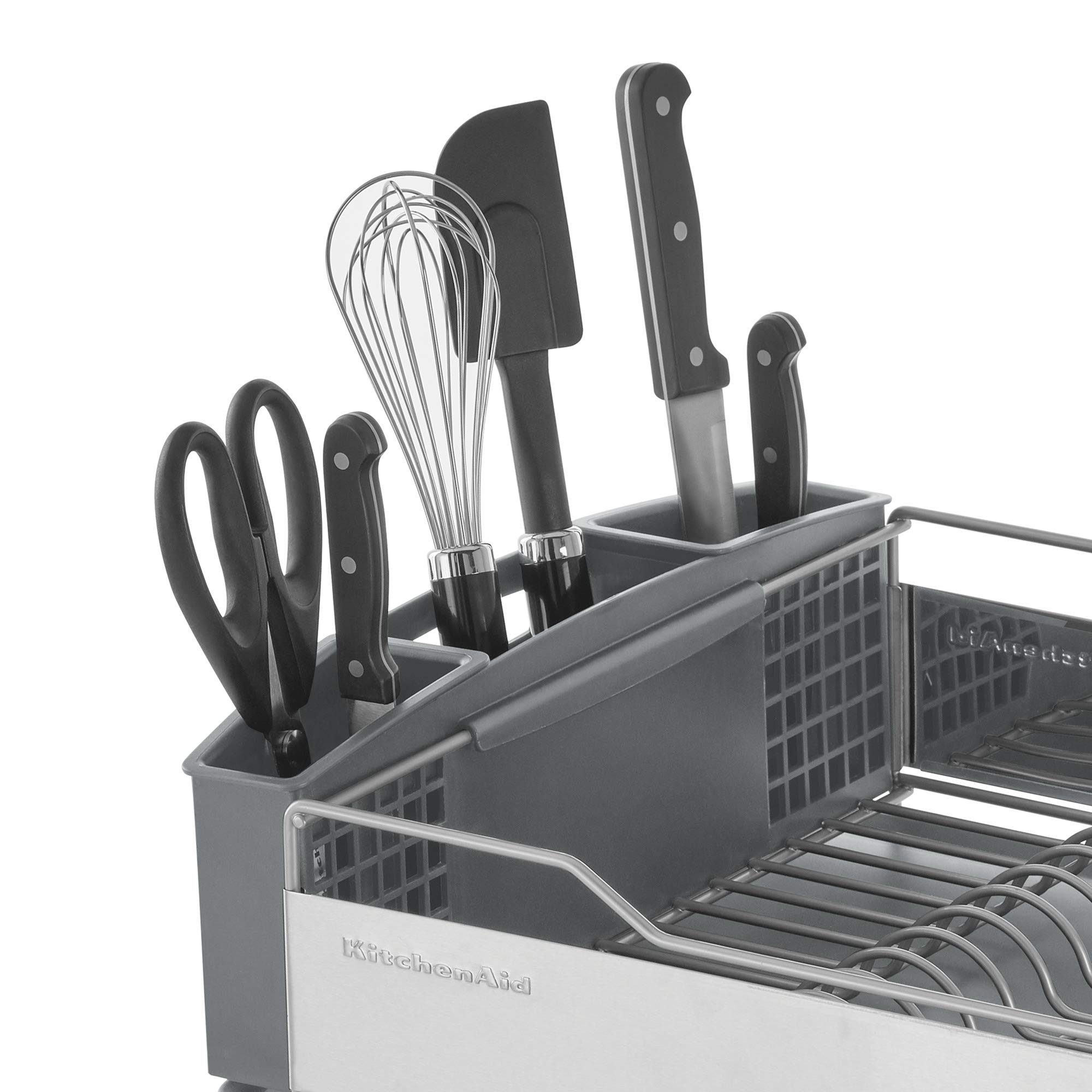 KitchenAid kns896bxgra Large Dish Rack, Full Size, Stainless Steel