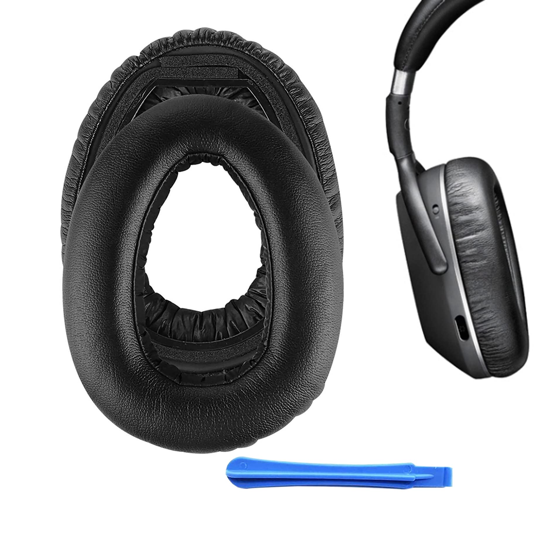 Replacement Ear Pads Cushions for Sennheiser PXC 550 PXC 550-II Wireless MB 660 PXC480 Series Headphones Earpads, Headset Ear Cups Repair Parts