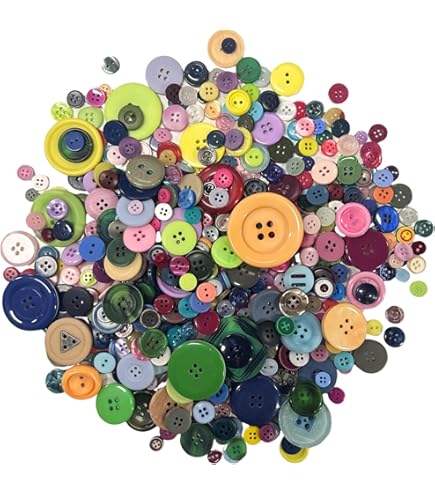 Amazon.com: Super Z Outlet Scrambled Assortment Bag of Buttons for