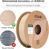 eSUN PLA+HS High Speed 3D Printer Filament 1.75mm Bone White 1kg view 2