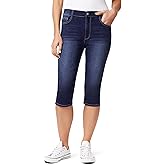 WallFlower Womens Irresistible 17" Skinny Capri High-Rise Insta Soft Juniors Jeans