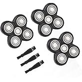 Freedom Universal 3PCS 5 Blades Shaver Replacement Heads Compatible with Freebird Freedom Bird and More 5 Blades Shaver Replacement Heads with Easy Clean Brush