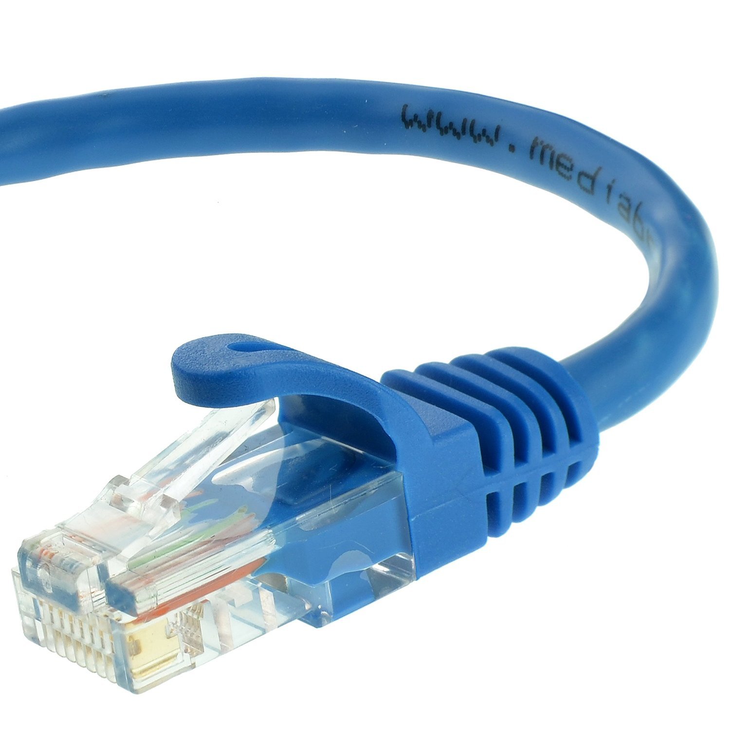 StarTech.com RJ45PATCH4 Cat5e Ethernet Cable 4 ft, Blue, Patch Cable, Snagless Cat5e Cable, Short Network Cable, Ethernet Cord, Cat 5e Cable — image 1