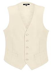 Gioberti Men's Formal Suit Vest Fit for Business or