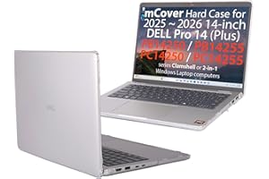 mCover Case ONLY Compatible for 2025-2026 14" Dell Pro 14 Plus PB14250 PB14255 and Pro 14 PC14250 PC14255 Windows PC (NOT Fit