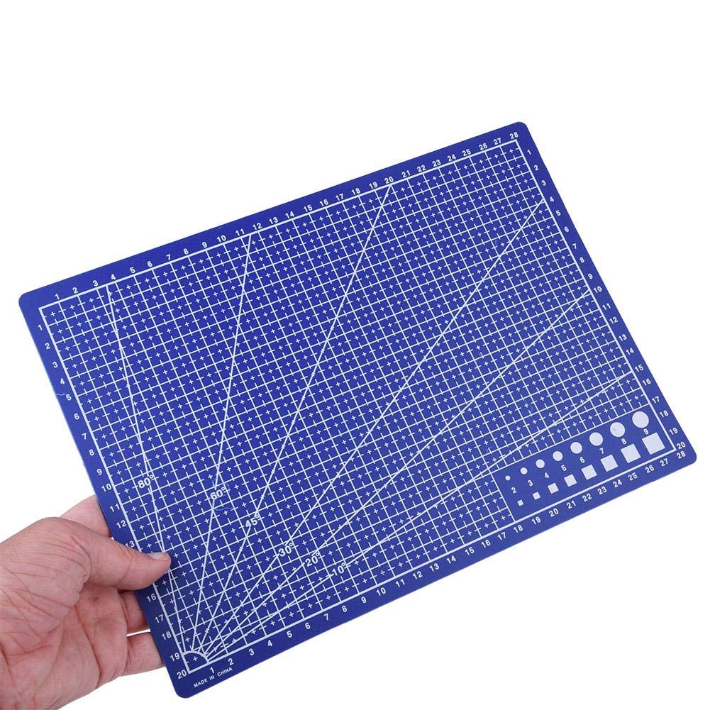 A4 Self Healing Cutting Mat Quilting Grid Lines Cutting BoardCraft Cutting Mat for Leather Paper Craft Office Stationery Tool Office Supplies