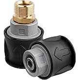 Yakamoz Pressure Washer Adapter for Karcher - M22 14mm Brass Hose Coupler Quick Connect Hose Connector for Karcher K2 K3 K4 K5 K6 K7