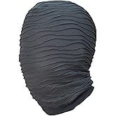 Mystery Full Face Mask Halloween Cosplay Stretch Fabric Costumes Accessories Masquerade Party Out See Through Hood
